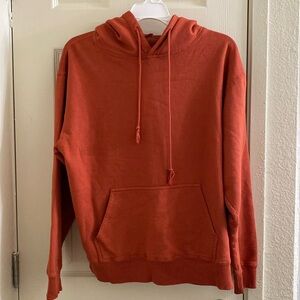 Burnt orange brandy Melville/john galt sweatshirt